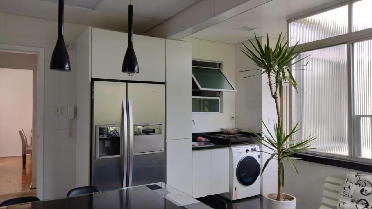 Apartamento Pe Na Areia São Vicente Kültér fotó